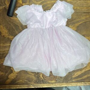 Cat & Jack Light Pink Baby Dress with Ruffles